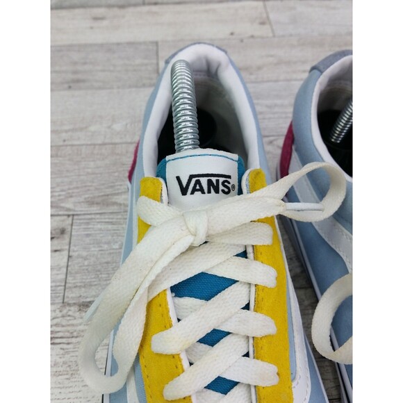 Women's Vans Old Skool Yacht Club Colorblock Canvas Suede Shoes Sneakers 7.5 - Picture 6 of 15